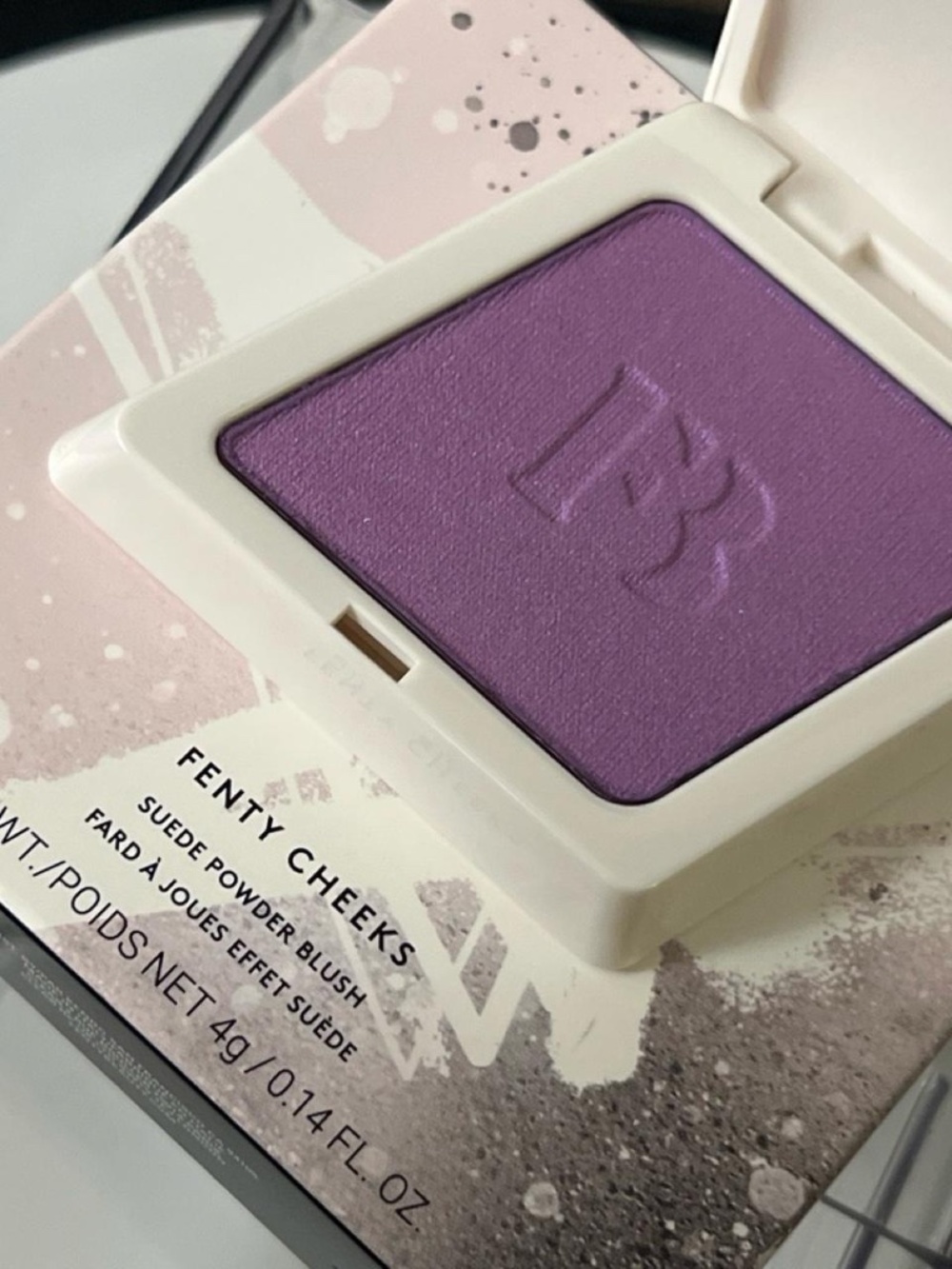 FENTY BEAUTY | Cheeks Suede Waterproof Powder Blush- Drama Cla$$ | NIB